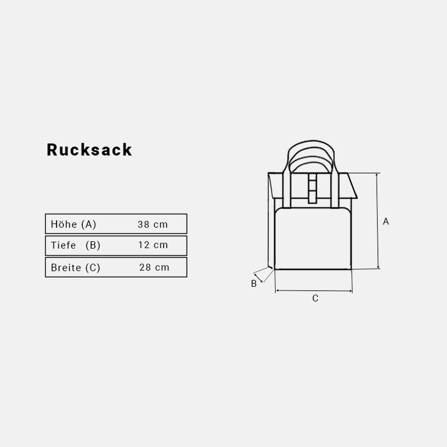 Rucksack mit PIROUETTE® Tribal Print