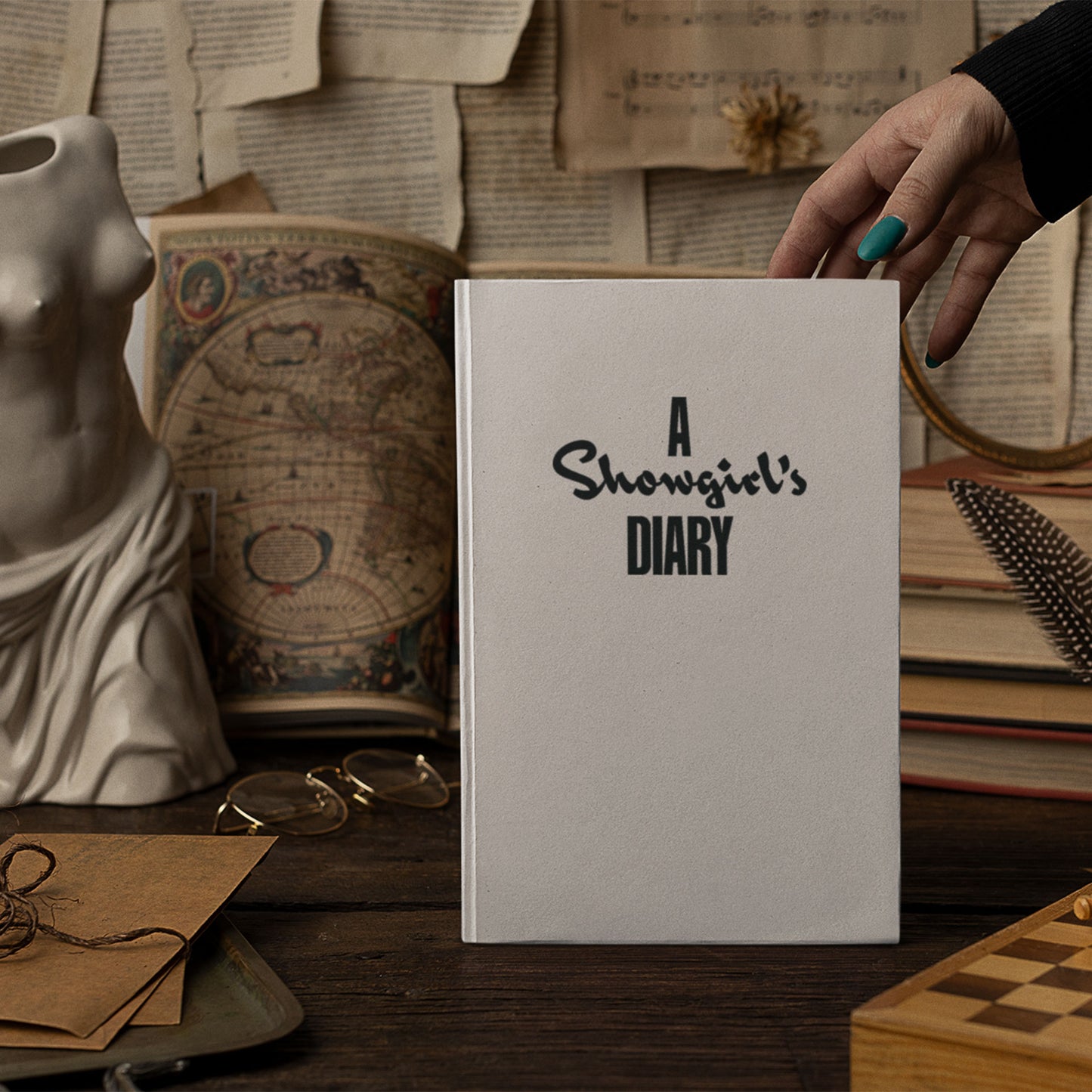 A Showgirl's Diary · A5 Notizbuch